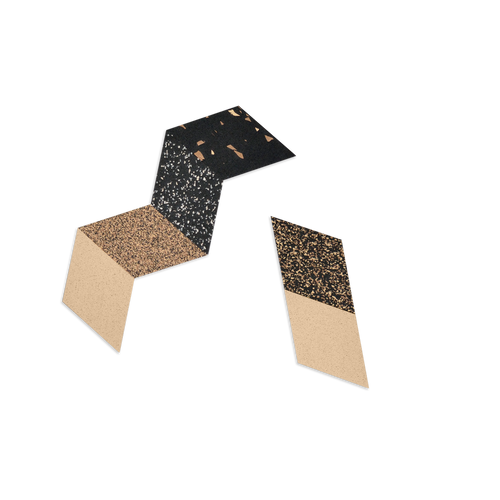 Rhombus Table Trivets - 6 Pack (Sand)