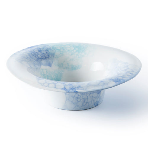 Bubble - Large Collector Bowl - Blue and light blue